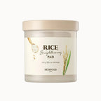 Almohadillas con tónico iluminador Rice Brightening Pad (60u)